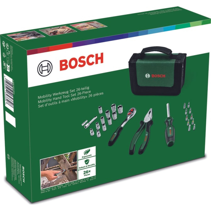BOSCH Набір інструментів , 26шт, універсальних (1600A02BY2)