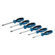 BOSCH Викрутка набір 6шт, SL 3.5, 6.5 мм, Т15х75мм, Т20х100мм, PH1x100мм, PZ2x125 мм (1600A02CV3)