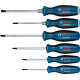 BOSCH Викрутка набір 6шт, SL 3.5, 6.5 мм, Т15х75мм, Т20х100мм, PH1x100мм, PZ2x125 мм (1600A02CV3)