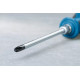 BOSCH Викрутка набір 6шт, SL 3.5, 6.5 мм, Т15х75мм, Т20х100мм, PH1x100мм, PZ2x125 мм (1600A02CV3)