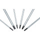 BOSCH Викрутка набір 6шт, SL 3.5, 6.5 мм, Т15х75мм, Т20х100мм, PH1x100мм, PZ2x125 мм (1600A02CV3)