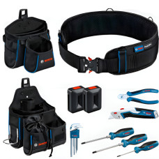 BOSCH Сумки Professional GWT 2, GWT 4, пояс та набір ручних інструментів (1600A02H5C)