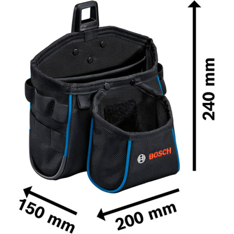 BOSCH Сумки Professional GWT 2, GWT 4, пояс та набір ручних інструментів (1600A02H5C)