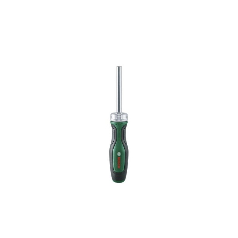 BOSCH Викрутка з тріскачкою, 18 біт, 225мм, сталь CrV (1600A02Z9A)