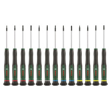 BOSCH Викрутка прецизійна набір 13шт, SL, PH, TX, HEX, сталь CrV (1600A02Z9N)