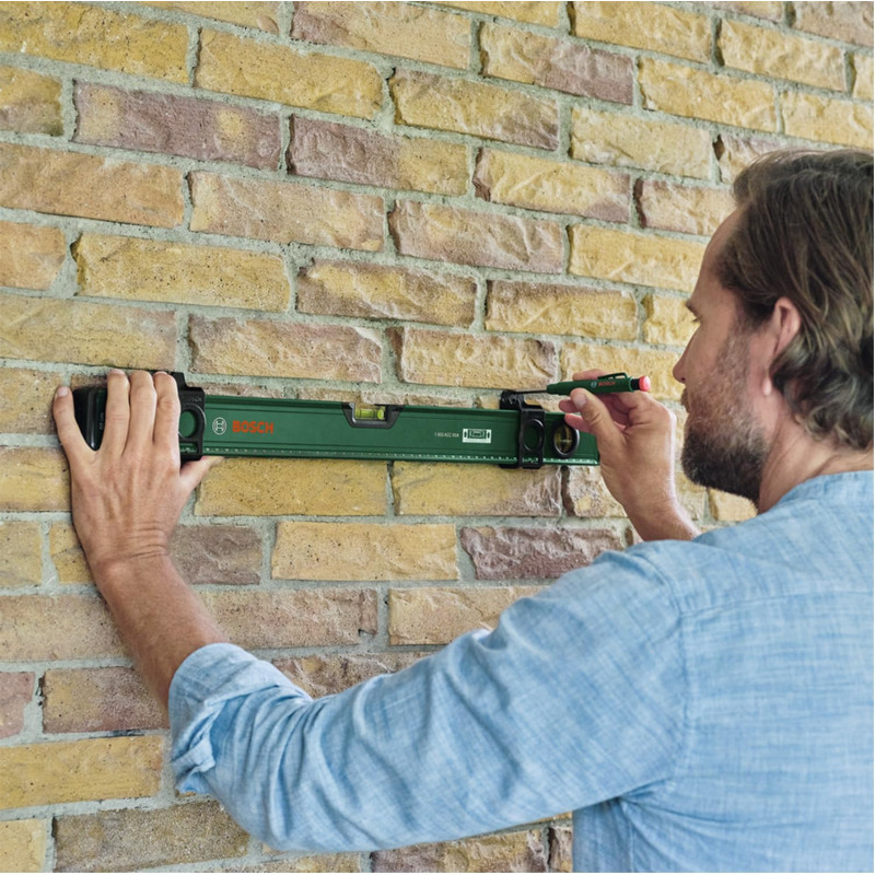 BOSCH Рівень , 60см, 2 капсули, алюмінієвий (1600A02Z9Z)