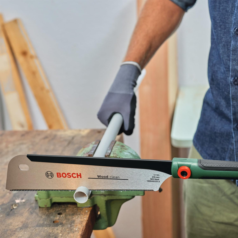 BOSCH Ножівка по дереву Dozuki, 270мм, 17TPI, пластикове руків'я (1600A02ZB7)