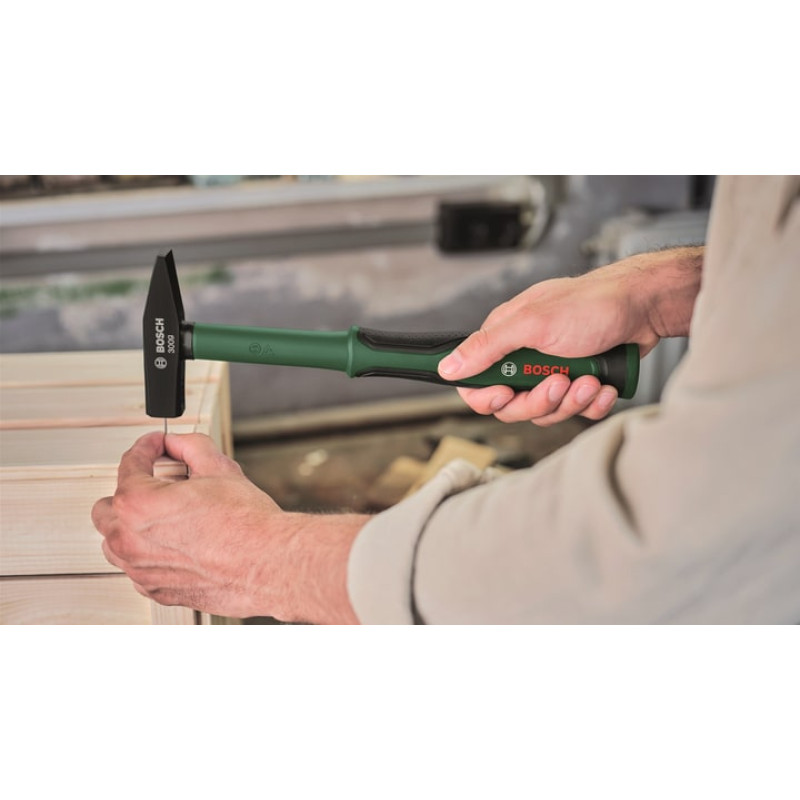 BOSCH Молоток слюсарний 300г 30см руків'я скловолокно (1600A032UW)