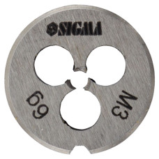 SIGMA Плашка М3×0.5мм (1604081)