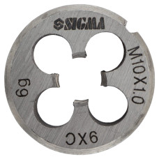 SIGMA Плашка М10×1.0мм (1604261)