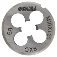 SIGMA Плашка М10×1.25мм (1604271)