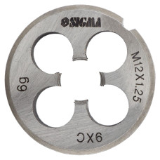 SIGMA Плашка М12×1.25мм (1604331)