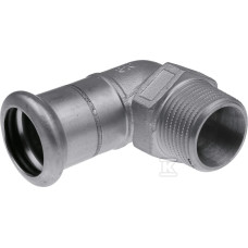KAN-therm Inox відвід з зовнішнью різьбою press 28хR1 (1609070005)