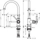 Axor Змішувач для раковини Hansgrohe Montreux (16517000)