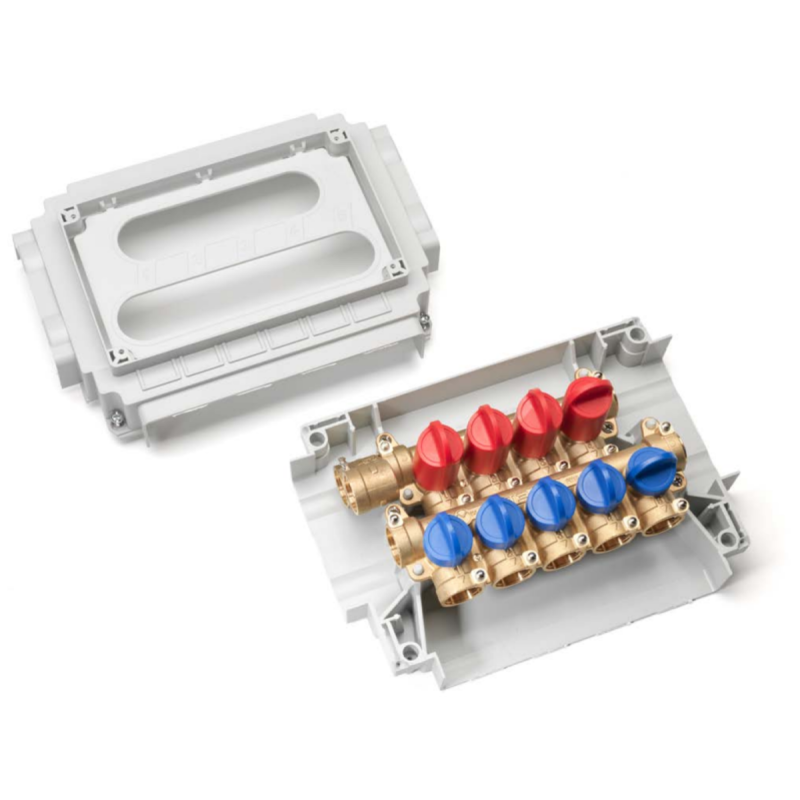 Розподілювач для опалення 5 без витратоміра SMART RAUTITAN LX link. REHAU 177014-001