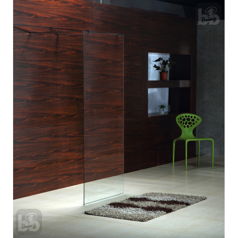 VOLLE Стенка Walk-In 80*190см, закаленное прозрачное стекло 8мм, (18-08-80)