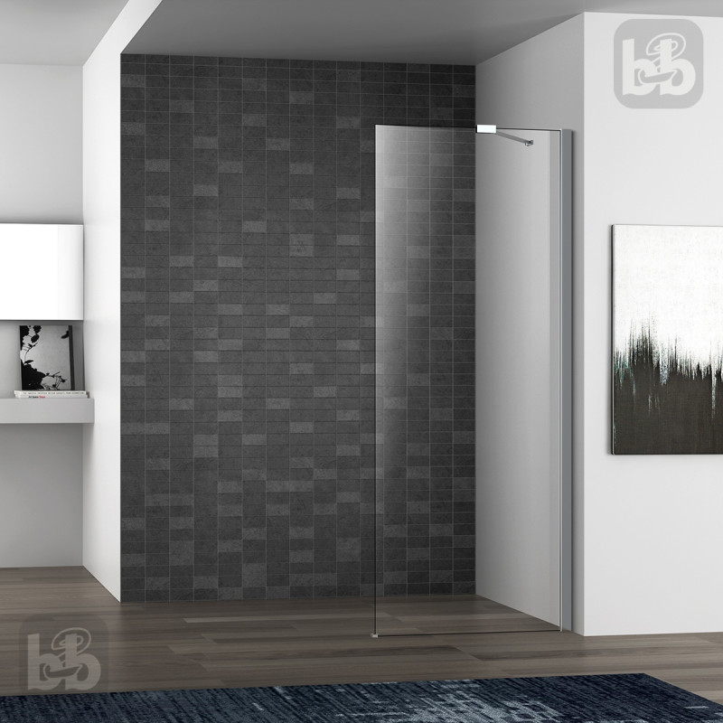VOLLE Стенка Walk-In 80*190см, закаленное прозрачное стекло 8мм, (18-08-80)