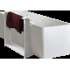 VOLLE Полиця-рушникотримач 55*15*68см підлогова кам'яна Solid surface, (18-40-128)