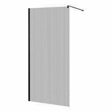 VOLLE WALK-IN комплект 100*200см (скло Mávat, профіль та тримач чорний мат)