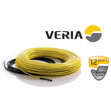 Кабель нагрівальний Veria Flexicable 20 двожильний для систем опалення 12.5м кв, 100м 1980Вт 230В (189B2018)