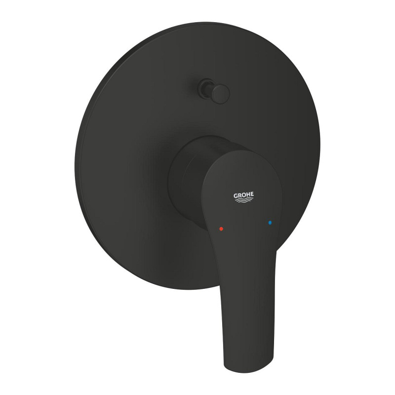 Grohe EUROSMARTЗмішувач для ванни, одноважільний, ПМ, колір чорний матовий, (194502433)