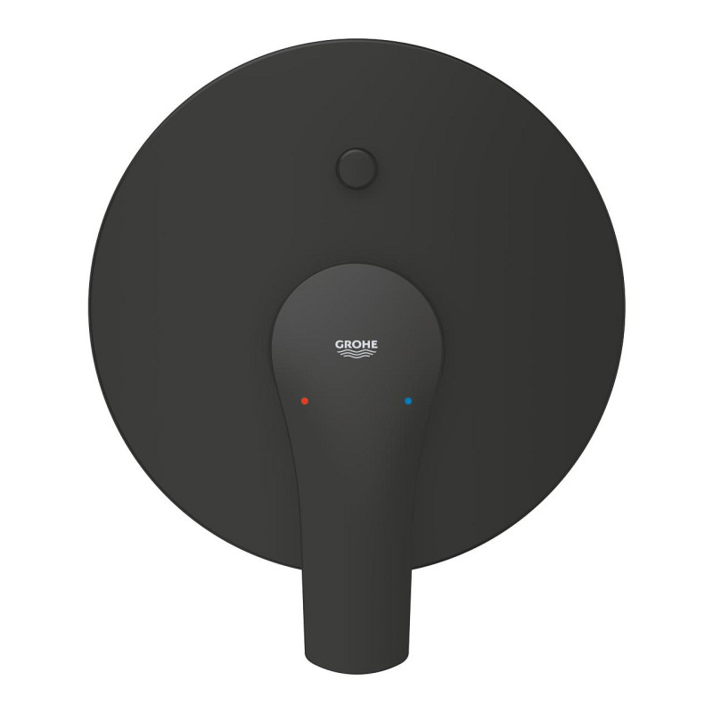 Grohe EUROSMARTЗмішувач для ванни, одноважільний, ПМ, колір чорний матовий, (194502433)