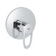 Grohe EUROPLUS NEW-Смеситель однорычаж. для душа (комп. верх. монтаж. части для 35501без встраив. мех)хром, (19537001)