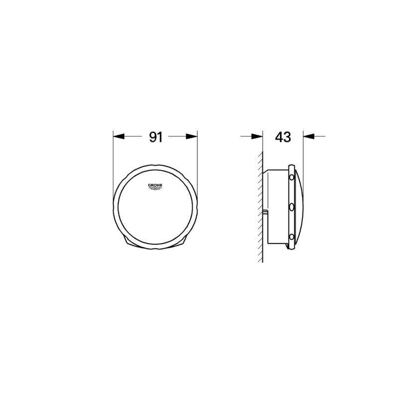 Grohe Talentofill Наливний, зливний і переливний гарнітур для ванни (19952GL0)