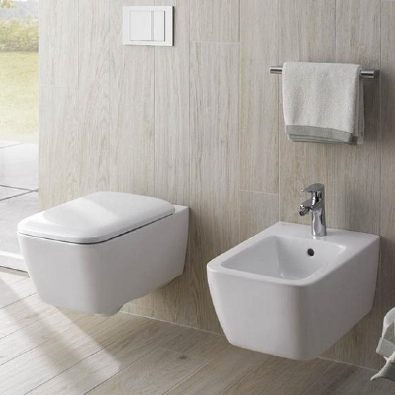 Geberit Унитаз подвесной iCon Square без сиденья (201950000)