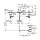 Grohe Allure Brilliant Змішувач для раковини на 3 отвори, S-Size (20342000)