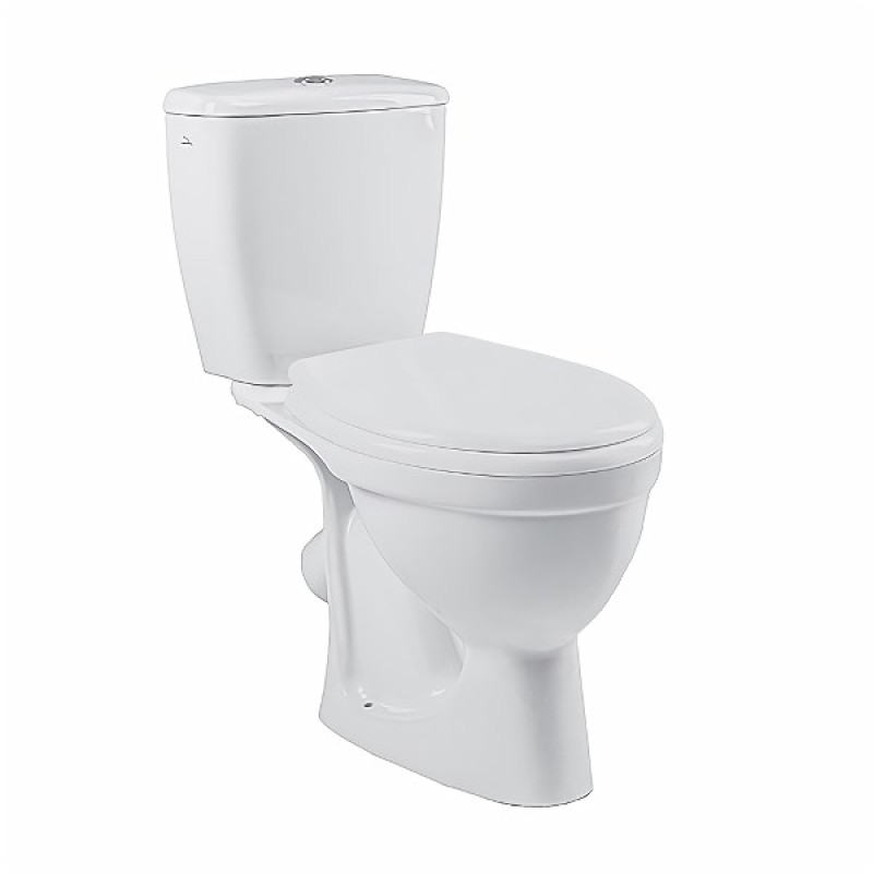 KOLO ANTISPLASH унитаз-компакт, косой выпуск, сливной бачок 3/6л, нижний подвод, сиденье полипропилен (укр.), Украина (209905UA)