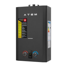 ATEM Газова колонка ВПГ-20М (20 кВт) Black