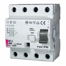 Altek Диф. реле EFI-4 G/KV 25/0,1 тип A (10kA) (2113392)