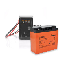Altek Комплект ДБЖ RITAR RTSW-500 LED з АКБ MERLION AGM 12V 40 Ah (2115711)