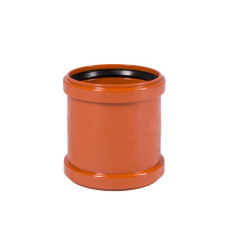 Ostendorf Муфта подвійна Dn 110 KG (PVC) (220510)