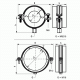Блок термоизоляционный Walraven BISOFIX® E13 d 54,0 мм 2210054