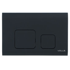 VOLLE CUADRA EVO клавіша змиву, чорний soft-touch, пластик, (222113)
