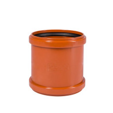 Ostendorf Муфта подвійна Dn 160 KG (PVC) (222510)