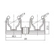 Кріплення PPR Thermo Alliance 25 подвійне SD00050999