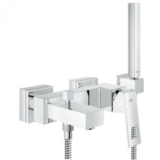 Grohe Змішувач для ванни Eurocube з душовим гарнітуром (23141000)