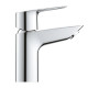 Grohe Змішувач для умивальника BauLoop однорычажный, без донного клапана, хром (23337001)