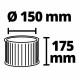Einhell Фільтр гофрований класу L до пилососів SACL (2351126)