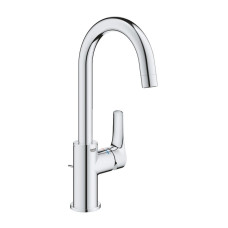 Grohe Змішувач для умивальника Eurosmart New L-Size з донним клапаном, хром (23537003)