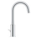 Grohe Змішувач для умивальника Eurosmart New L-Size з донним клапаном, хром (23537003)