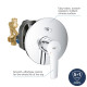 Grohe QuickFix Start Одноважільний змішувач для ванни (23558002)