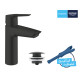 Grohe QuickFix Start Одноважільний змішувач для раковини M-Size + нажимний донний клапан (235752432)