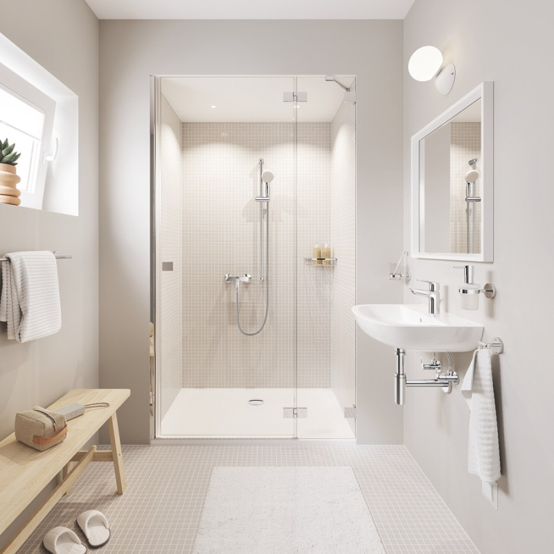 Grohe Змішувач для душа BauLoop New, хром (23634001)