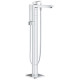 Grohe Eurocube Змішувач для ванни одноважільний, DN 15, монтаж на підлогу, хром, (23672001)