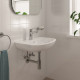 Grohe BauLoop New Одноважільний змішувач для раковини S-Size + нажимний донний клапан (23883001)