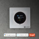 Терморегулятор Navin EH20R-16A 5...35 °C для теплої підлоги електронний Wi-Fi Tuya, Smart Life вбудований дротовий датчик 16A 230В білий (24-160075-0331)